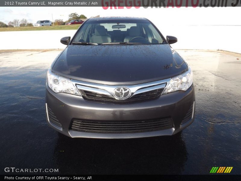 Magnetic Gray Metallic / Ash 2012 Toyota Camry LE