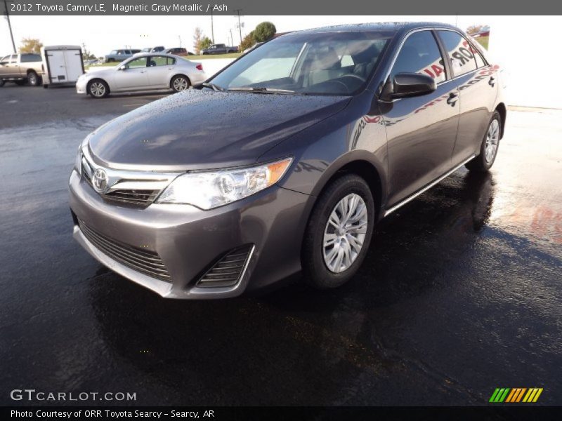 Magnetic Gray Metallic / Ash 2012 Toyota Camry LE