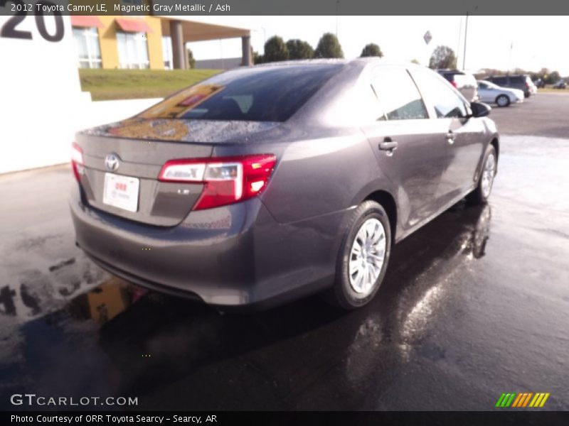 Magnetic Gray Metallic / Ash 2012 Toyota Camry LE