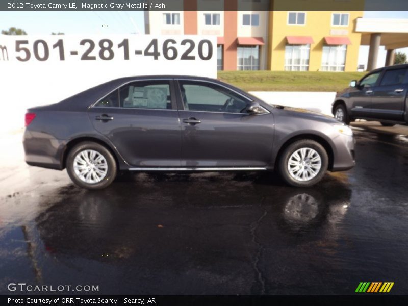Magnetic Gray Metallic / Ash 2012 Toyota Camry LE