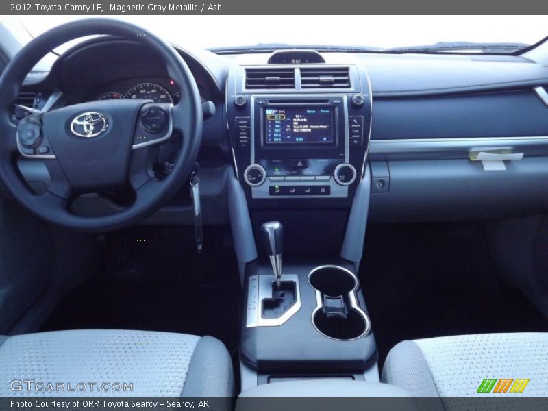 Dashboard of 2012 Camry LE
