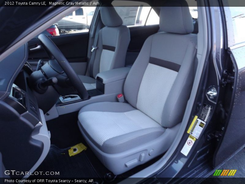  2012 Camry LE Ash Interior