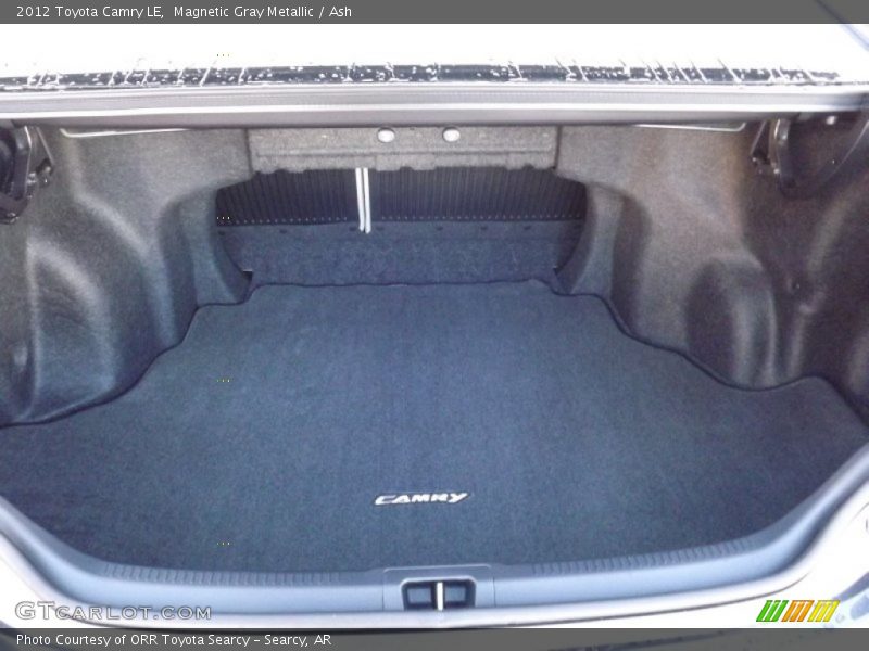  2012 Camry LE Trunk