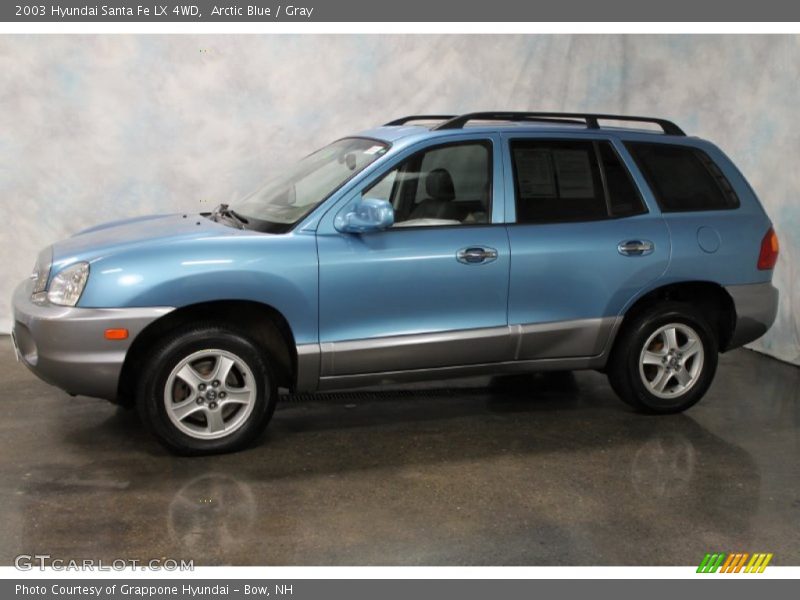  2003 Santa Fe LX 4WD Arctic Blue