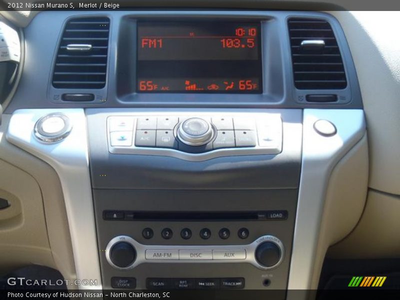Merlot / Beige 2012 Nissan Murano S