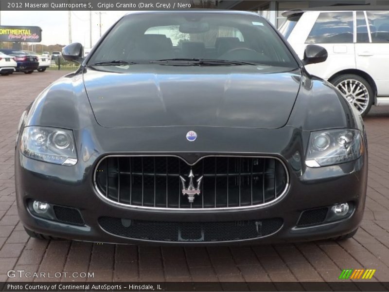 Grigio Granito (Dark Grey) / Nero 2012 Maserati Quattroporte S