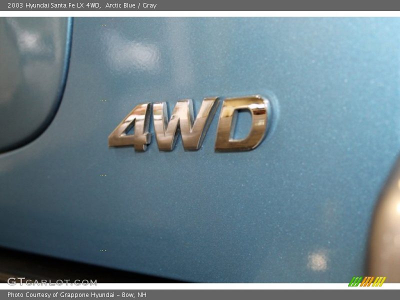  2003 Santa Fe LX 4WD Logo