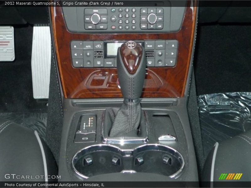 Grigio Granito (Dark Grey) / Nero 2012 Maserati Quattroporte S