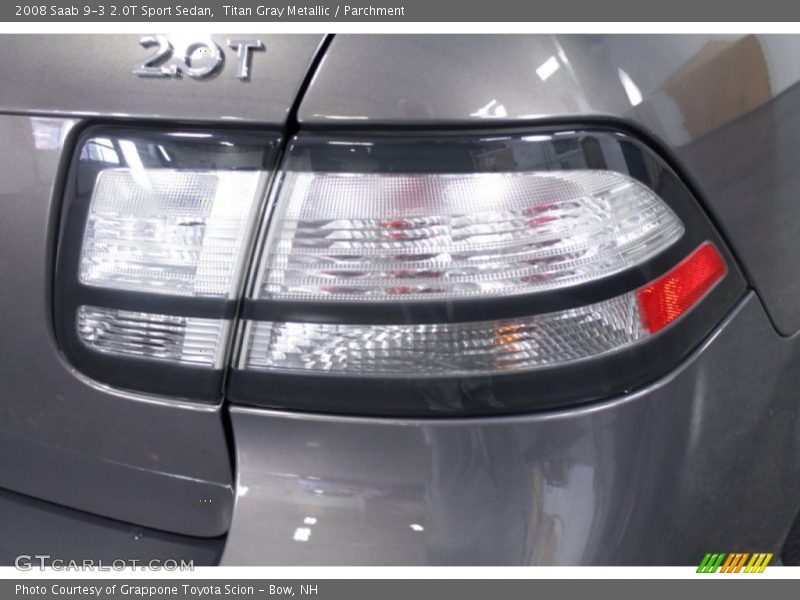 Titan Gray Metallic / Parchment 2008 Saab 9-3 2.0T Sport Sedan