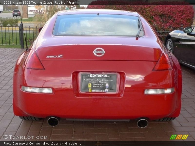 Redline / Frost 2003 Nissan 350Z Touring Coupe