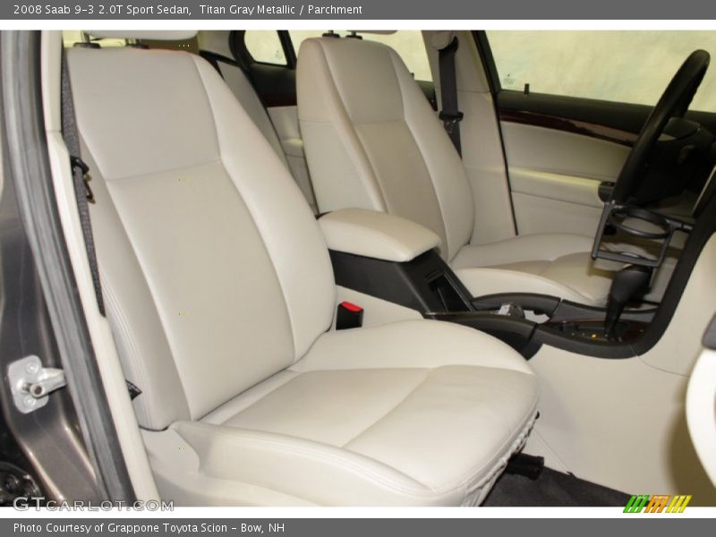 Titan Gray Metallic / Parchment 2008 Saab 9-3 2.0T Sport Sedan