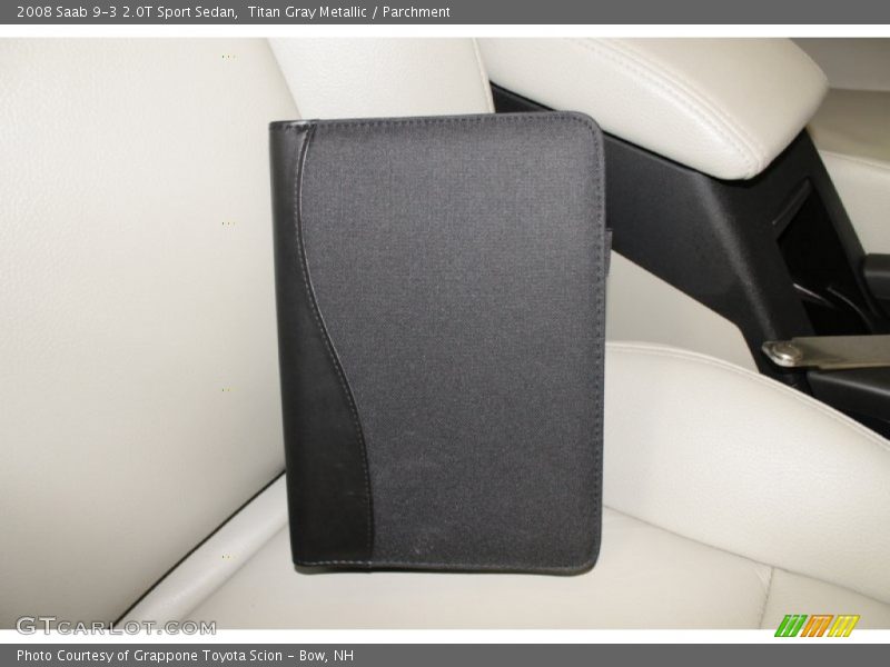 Titan Gray Metallic / Parchment 2008 Saab 9-3 2.0T Sport Sedan