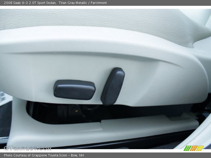 Titan Gray Metallic / Parchment 2008 Saab 9-3 2.0T Sport Sedan