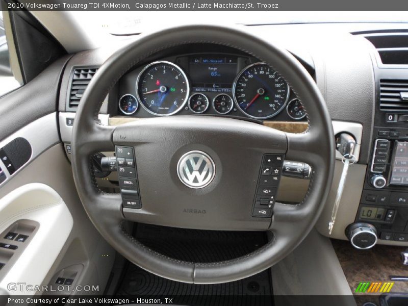  2010 Touareg TDI 4XMotion Steering Wheel