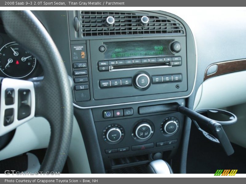 Titan Gray Metallic / Parchment 2008 Saab 9-3 2.0T Sport Sedan