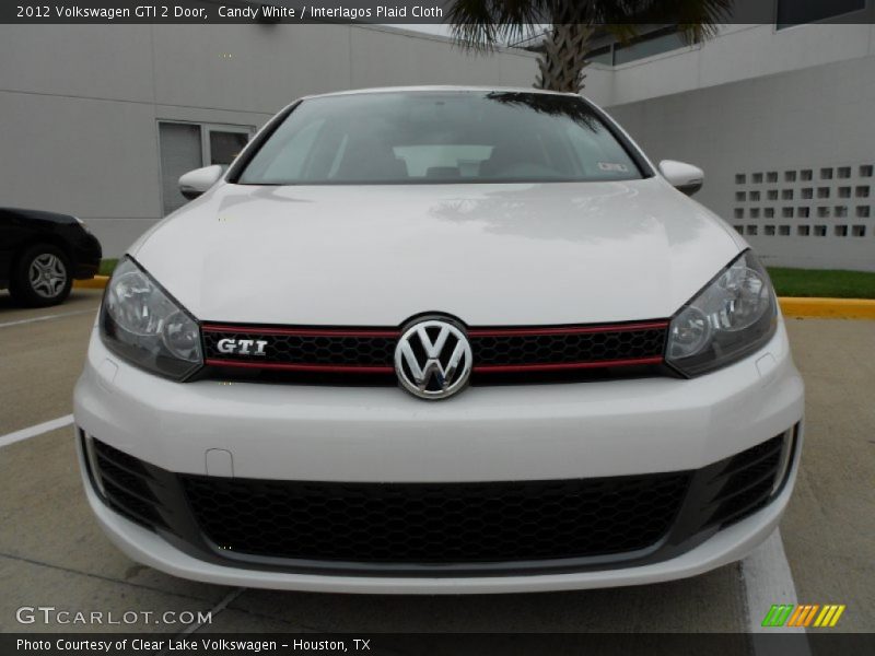 Candy White / Interlagos Plaid Cloth 2012 Volkswagen GTI 2 Door