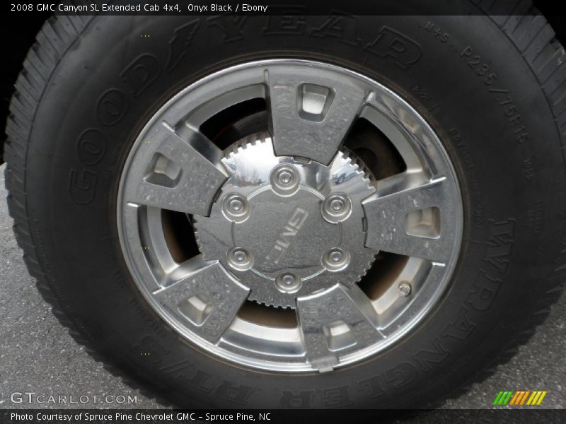  2008 Canyon SL Extended Cab 4x4 Wheel