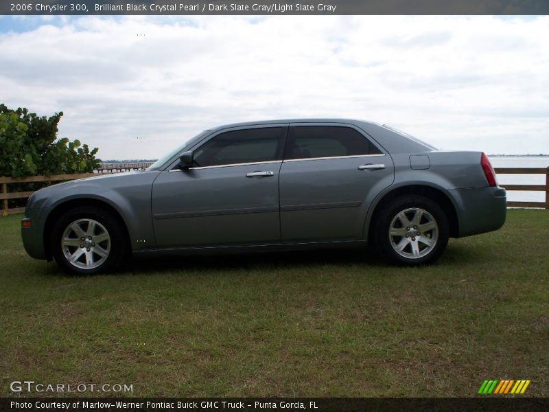 Brilliant Black Crystal Pearl / Dark Slate Gray/Light Slate Gray 2006 Chrysler 300