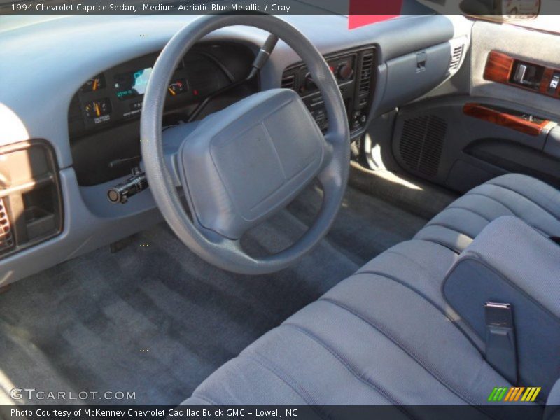 Gray Interior - 1994 Caprice Sedan 