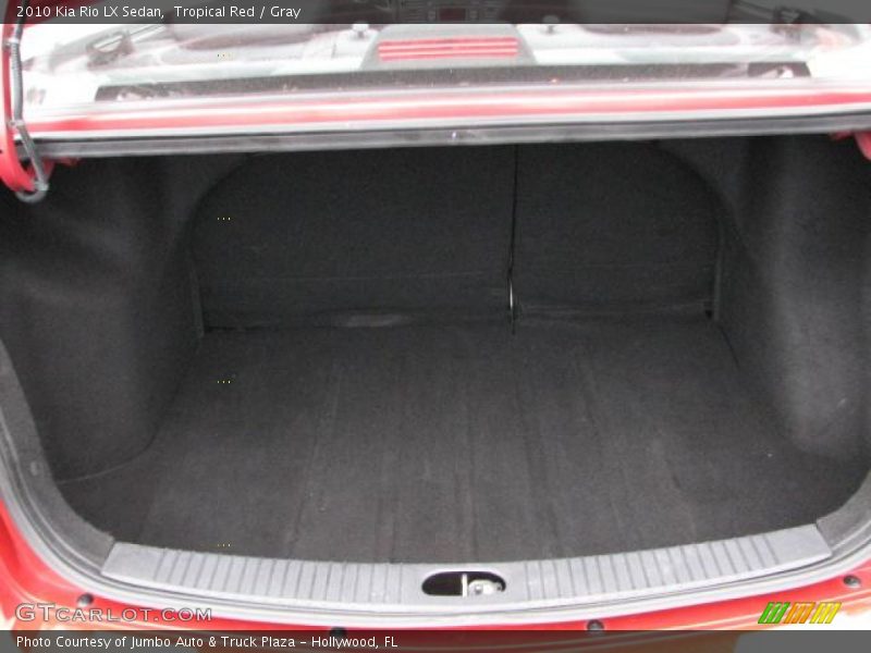 Tropical Red / Gray 2010 Kia Rio LX Sedan