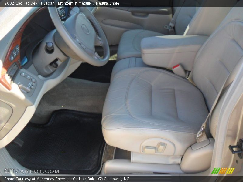Bronzemist Metallic / Neutral Shale 2002 Cadillac DeVille Sedan