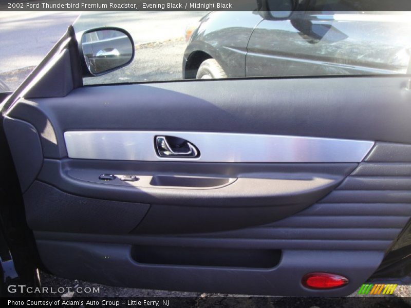 Evening Black / Midnight Black 2002 Ford Thunderbird Premium Roadster