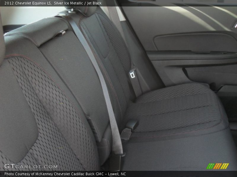 Silver Ice Metallic / Jet Black 2012 Chevrolet Equinox LS
