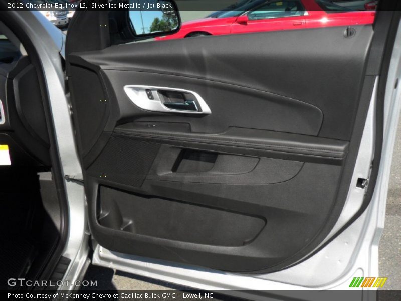 Silver Ice Metallic / Jet Black 2012 Chevrolet Equinox LS