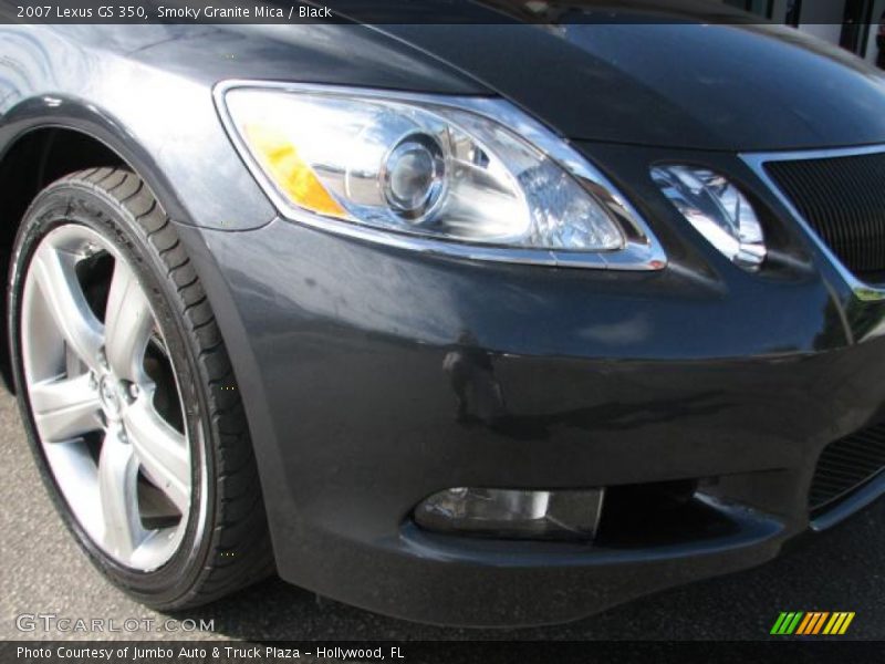 Smoky Granite Mica / Black 2007 Lexus GS 350
