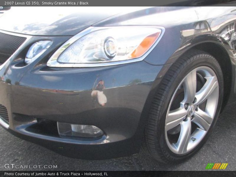 Smoky Granite Mica / Black 2007 Lexus GS 350