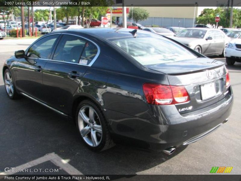 Smoky Granite Mica / Black 2007 Lexus GS 350