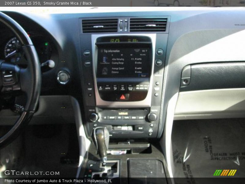 Smoky Granite Mica / Black 2007 Lexus GS 350