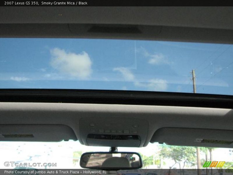 Smoky Granite Mica / Black 2007 Lexus GS 350