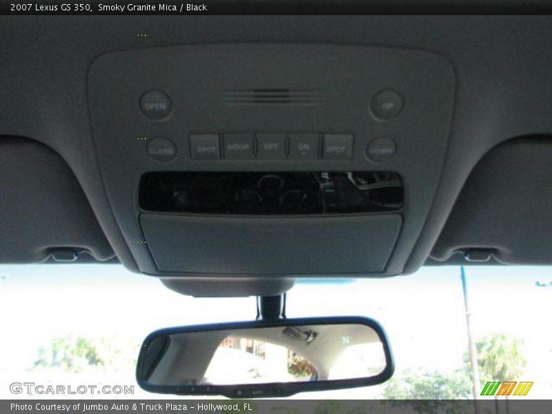 Smoky Granite Mica / Black 2007 Lexus GS 350