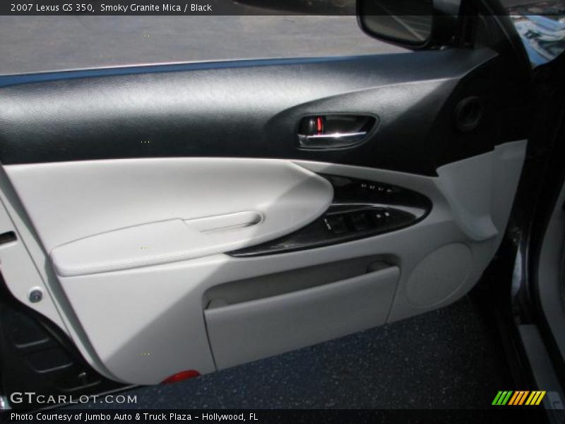 Smoky Granite Mica / Black 2007 Lexus GS 350
