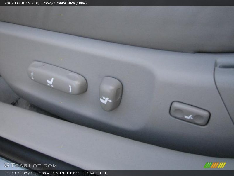 Smoky Granite Mica / Black 2007 Lexus GS 350