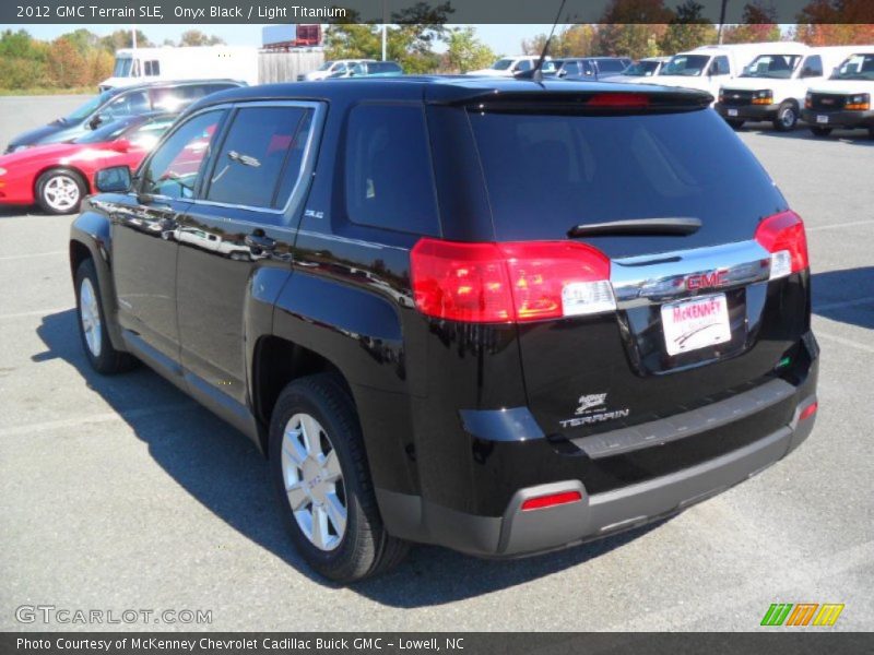 Onyx Black / Light Titanium 2012 GMC Terrain SLE