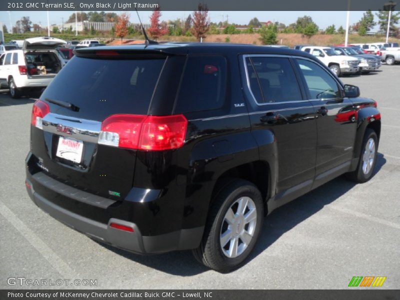 Onyx Black / Light Titanium 2012 GMC Terrain SLE
