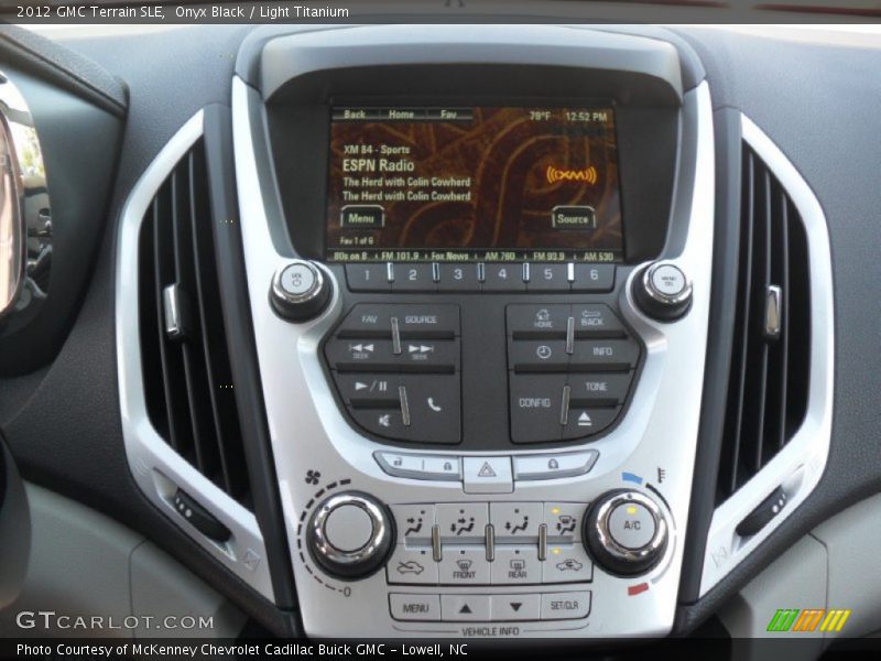 Onyx Black / Light Titanium 2012 GMC Terrain SLE