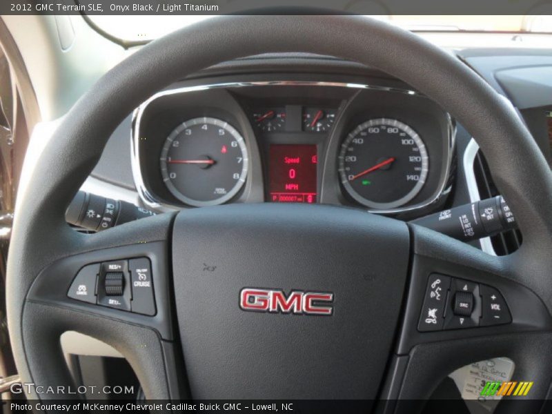 Onyx Black / Light Titanium 2012 GMC Terrain SLE