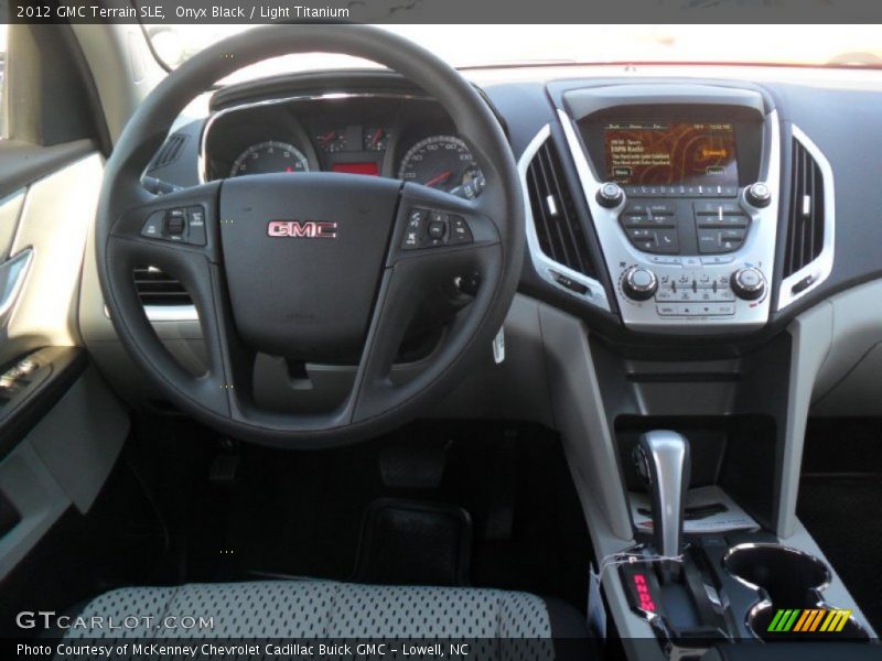 Onyx Black / Light Titanium 2012 GMC Terrain SLE