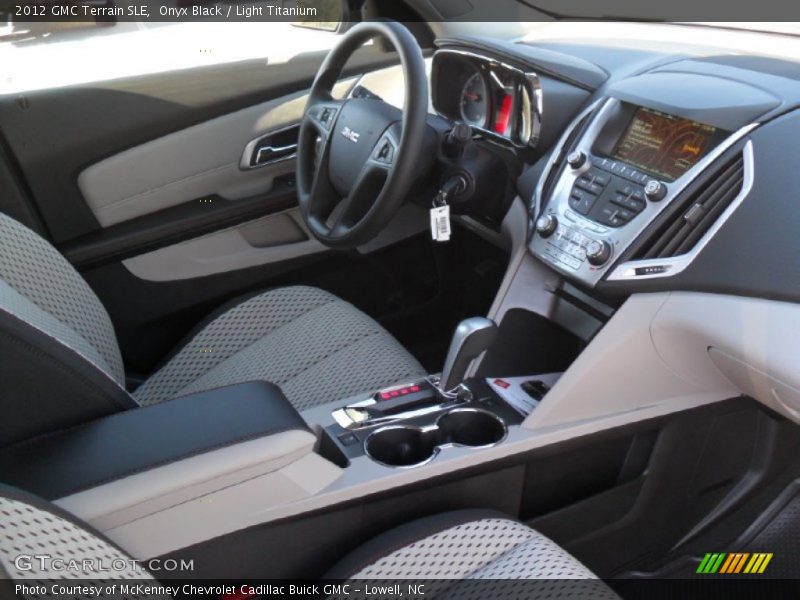 Onyx Black / Light Titanium 2012 GMC Terrain SLE
