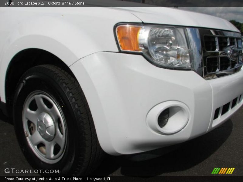 Oxford White / Stone 2008 Ford Escape XLS