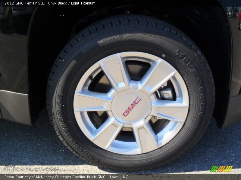Onyx Black / Light Titanium 2012 GMC Terrain SLE