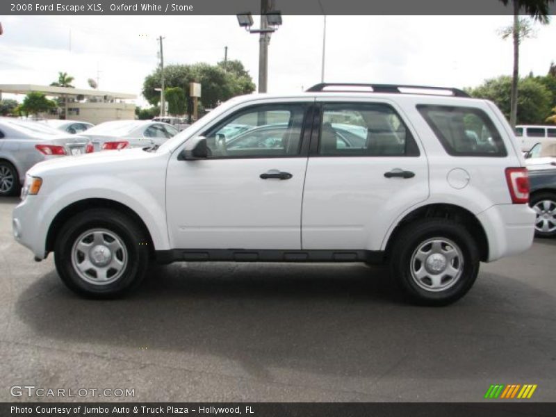 Oxford White / Stone 2008 Ford Escape XLS