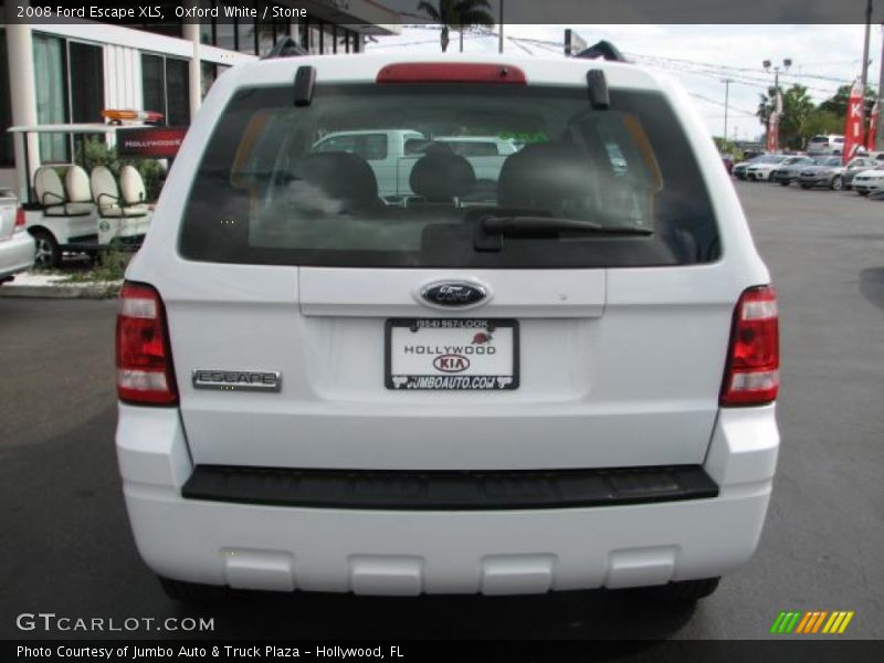 Oxford White / Stone 2008 Ford Escape XLS