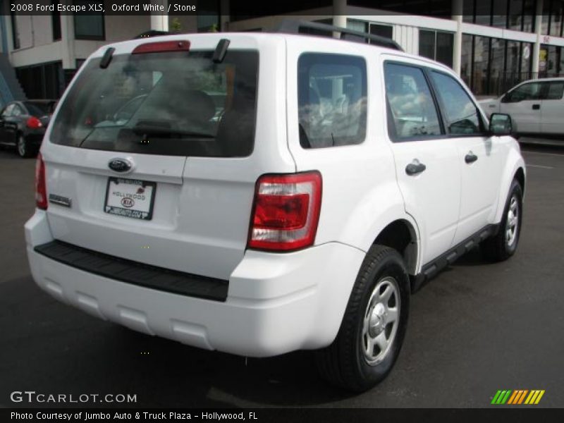 Oxford White / Stone 2008 Ford Escape XLS