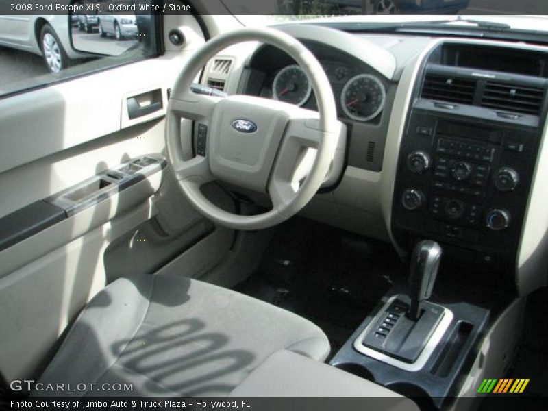 Oxford White / Stone 2008 Ford Escape XLS