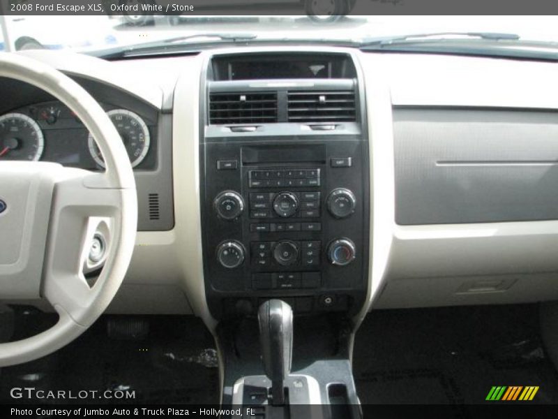 Oxford White / Stone 2008 Ford Escape XLS