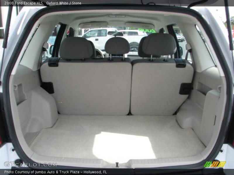 Oxford White / Stone 2008 Ford Escape XLS